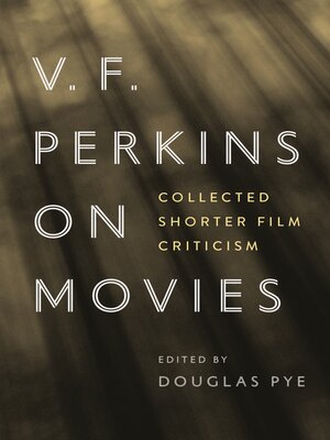 cover image of V. F. Perkins on Movies